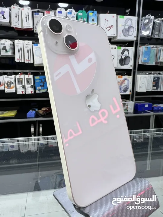 ايفون 14 بلس (128) جيجابايت مستعمل بحالة ممتازة بطارية 91٪؜ iPhone 14 Plus  Used like New B91%
