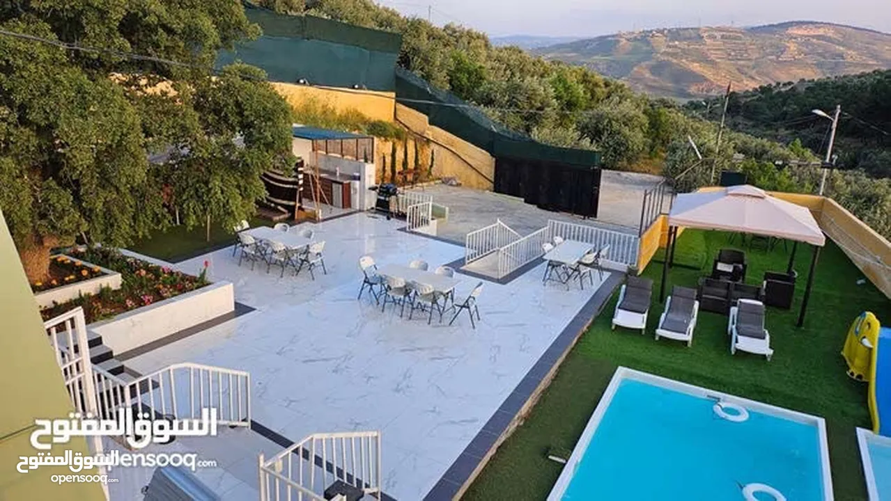 مزرعة و شاليهات جرش هيلز الخاصة  Jerash Hills Resort and Private Chalets