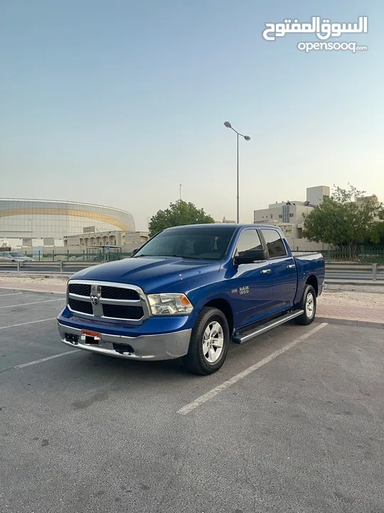 سلام عليكم.(اعلان للنشر)  للبيع  DODGE RAM - SLT -V84x4 غمارتين  موديل : 2015