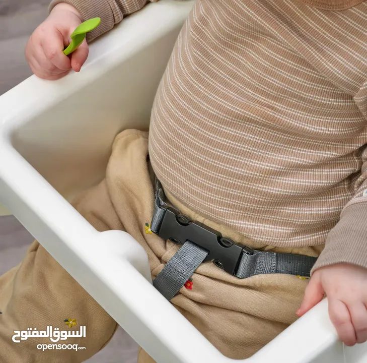 baby chair/high chair, safety belt with tray new ps