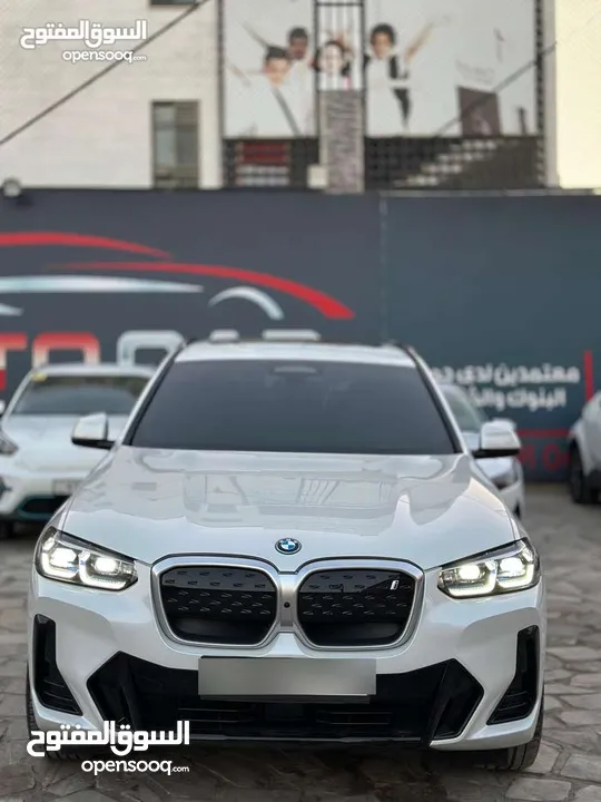 BMW ix3 2024 أقساط بدفعة أولى تبدأ من 6500 تسليم مفتاح وقسط شهري يبدأ من 490