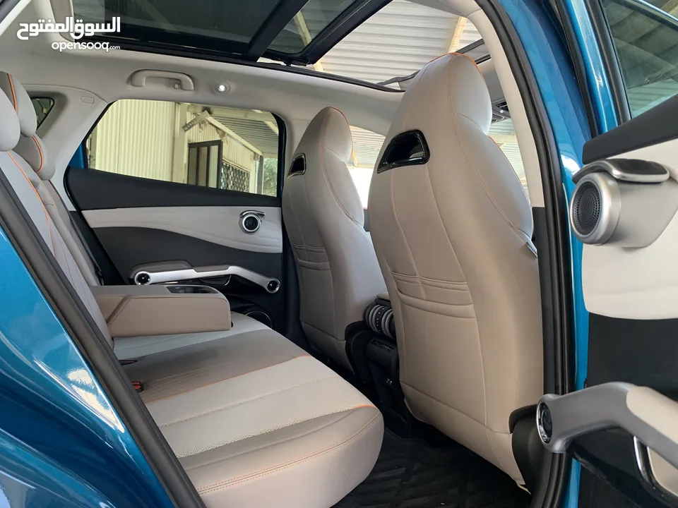 BYD YUAN PLUS 2023 بي واي ديه ايوان بلص فل الفل بنوراما عداد 5 الف كيلو بحاله الزيرو
