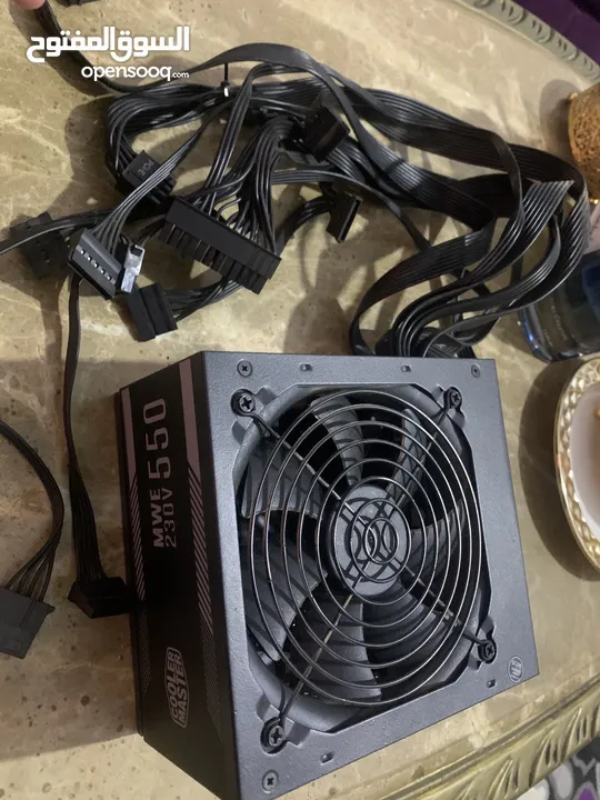 كرت شاشة NVIDIA MSI VENTUS X2 RTX 2060 + PSU COOLER MASTER 550W +80 BRONZE
