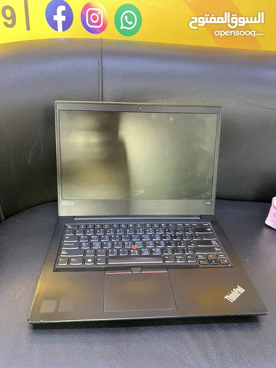 Laptop Lenovo thinkPad E480 model 20Kn لابتوب بينك باد E480 موديل 20Kn نسخة كرت الشاشة المنفصل RX550