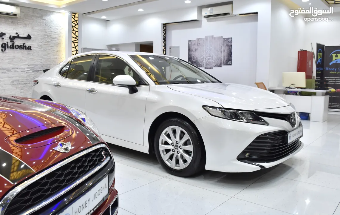 Toyota Camry SE ( 2019 Model ) in White Color GCC Specs