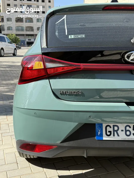 هونداي i20 ترخيص 2023 محرك 1000 بنزين/بطاريه مساعده 48v جير أوتوماتيك