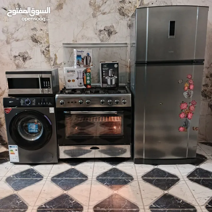 بكج عرسان مستعمل 7 قطع