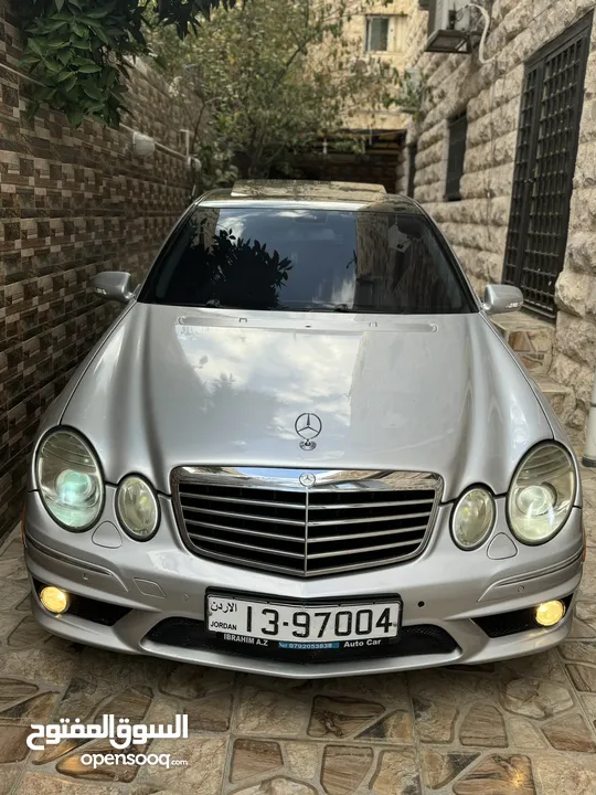 مرسيدس E200 2007 فل كامل فحص كامل 6.3 Amg  بحاله الوكاله مميزه