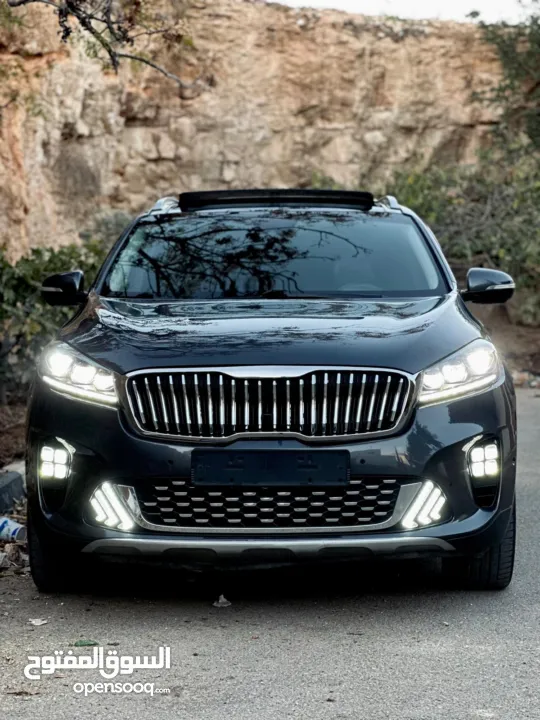 كيا سورنتو فل الفل مسكر أضافات جي تي لاين بحالة الشركة لسا المميز بكل تفاصيلو وأقل سعر بسوق