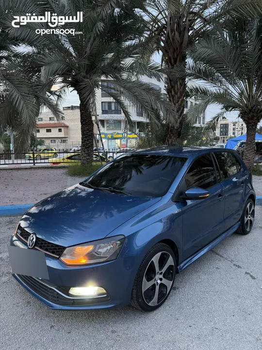 بولو 2014 gti فل تعديل كامل مميزة جداً حير عادي طلاء شركة 99% بالكرتين