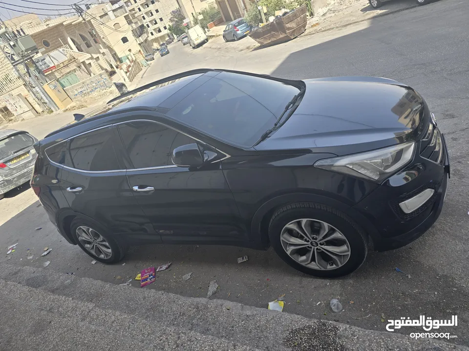 جيب سنتافي 2016 فل إضافات لون اسود ليل