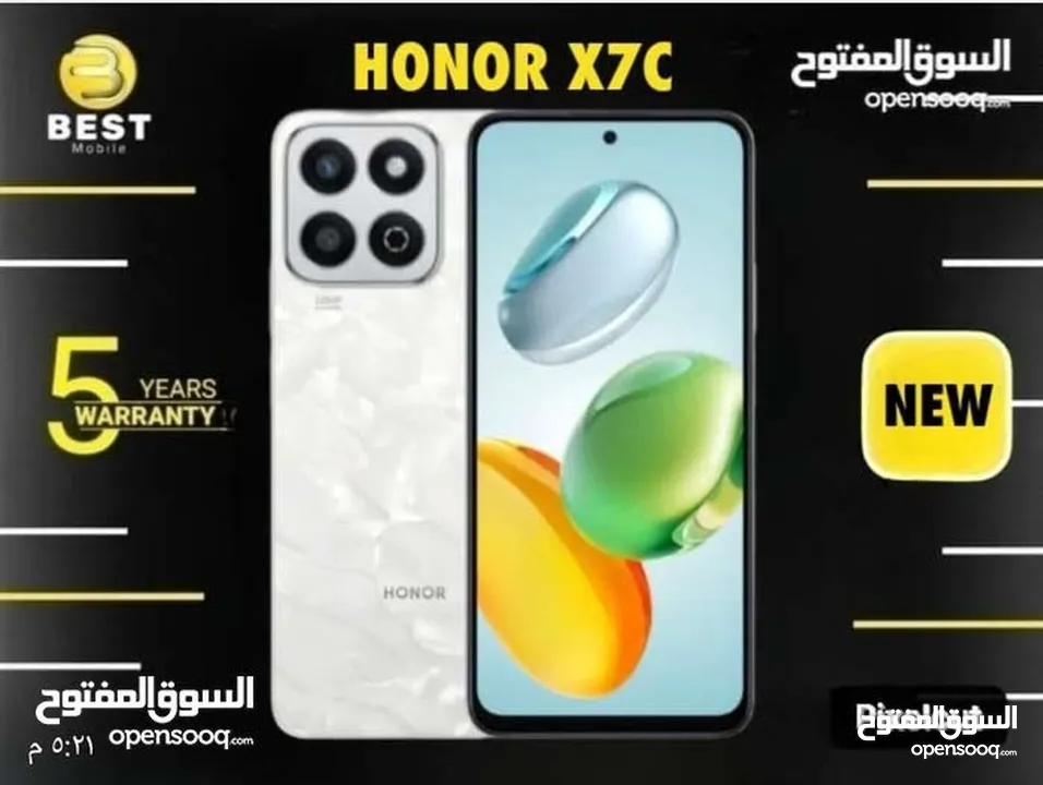 فل بكج بقيمة 40 دينار هونور اكس 7 سي // Honor x7c 256G 16G Ram
