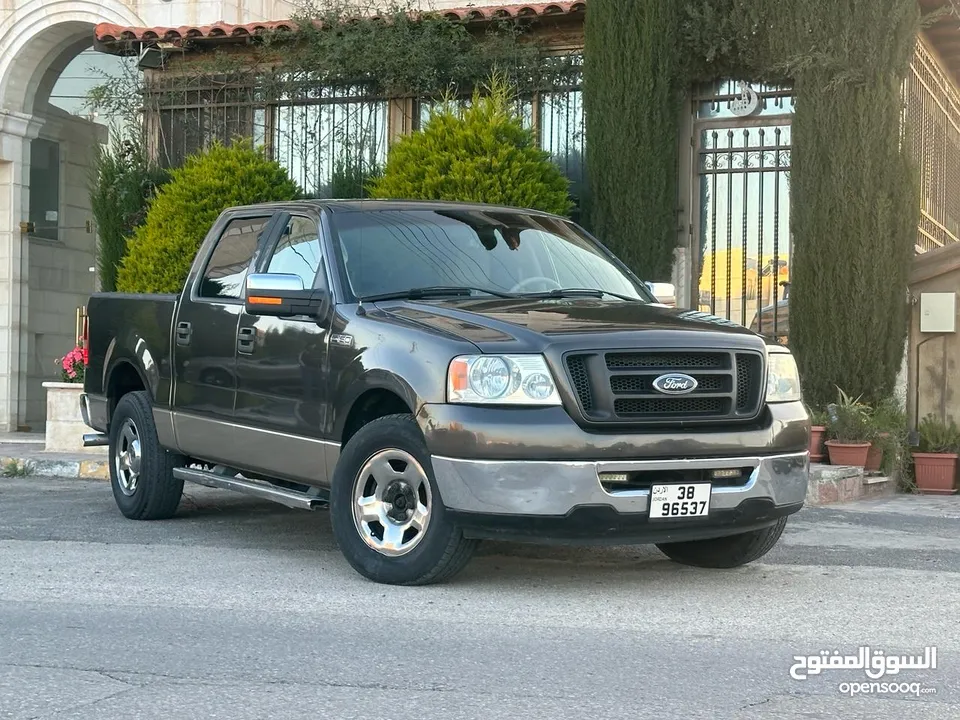 فورد  F150 موديل 2006 فل  عدا الفتحه لون فيراني غرفه جلد بيج فحص كامل 7 جـــــــــــــــــــــــيد