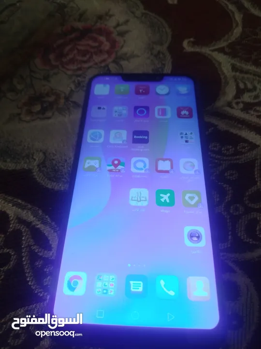 هواوي نوفا 3i بحال الوكاله مستعمل 128 جيجا 4 رام كاميرتين اماميات