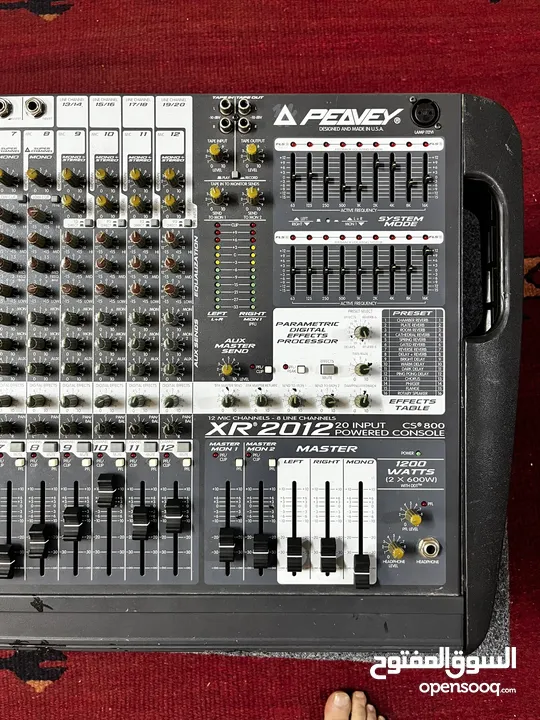 ميكسر بي في 2012  2012 Mixer peavey