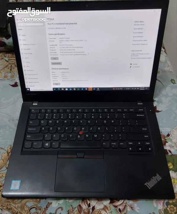 لابتوب lenovo T470 نظيف جدااا