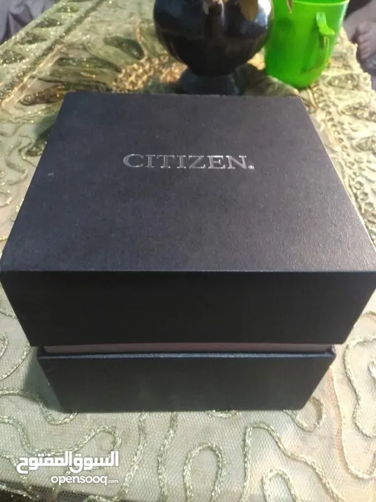 ساعة citizen أصلية مستوردة من السعودية جديده سوداء