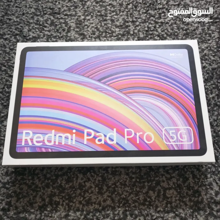 Redmi pad pro 5g الجهاز بحالة الوكاله للبيع او للبدل على هاتف