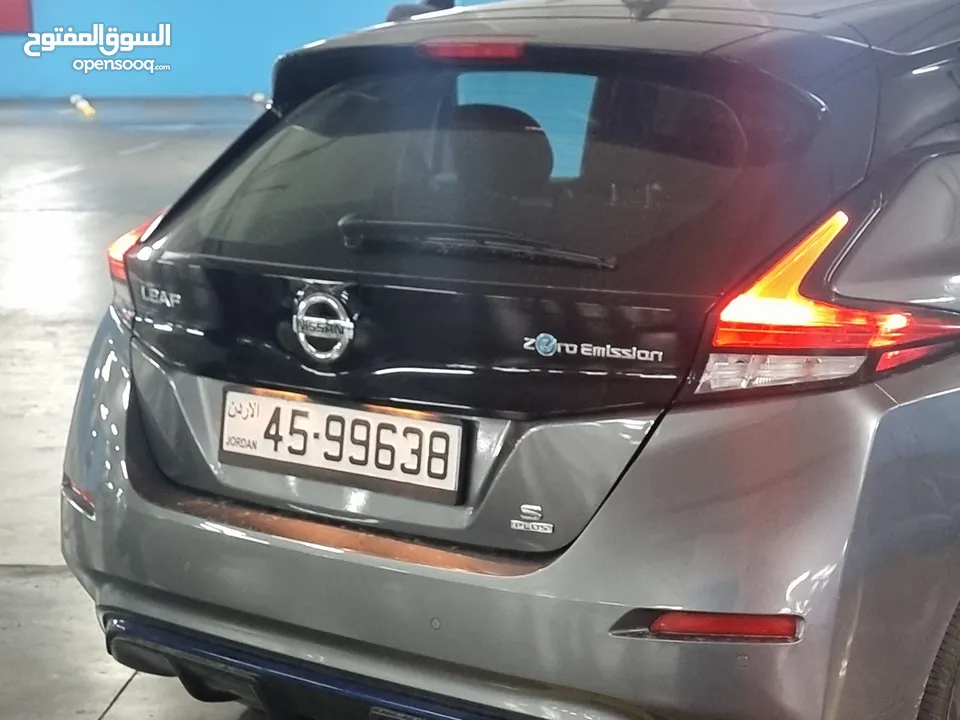 2021 Nissan Leaf S Plus (62kwh) كلين فحص كامل