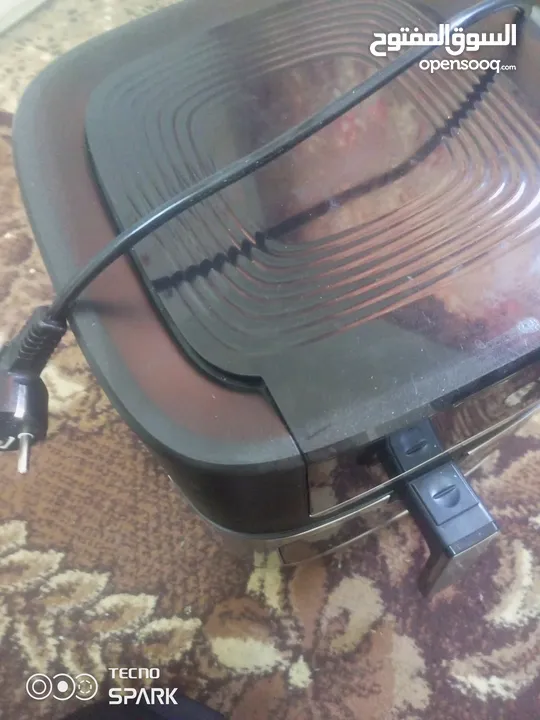 اعلان مقلاة هوائيّة بحالة تلوكالة للبيع جيدة جدا مقلاة هوائيّة  للبيع 25 للضرورة للبيع جيدة جدا