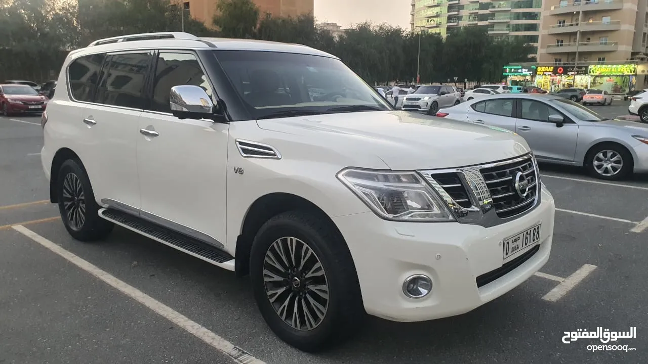 Nissan patrol SE PLAT 2014