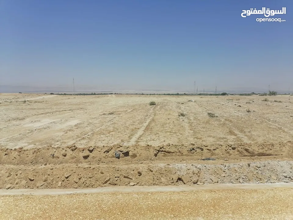قطعة ارض للبيع في منطقة البحر الميت