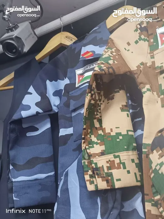 ملابس دشداش و عقال و غبايه و ثوب تراثي بنات اطفال   لباس جيش درك امن عام عسكري الجيش الاردني