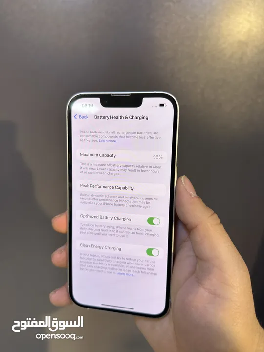 iPhone 13 128g بحالة الجديد