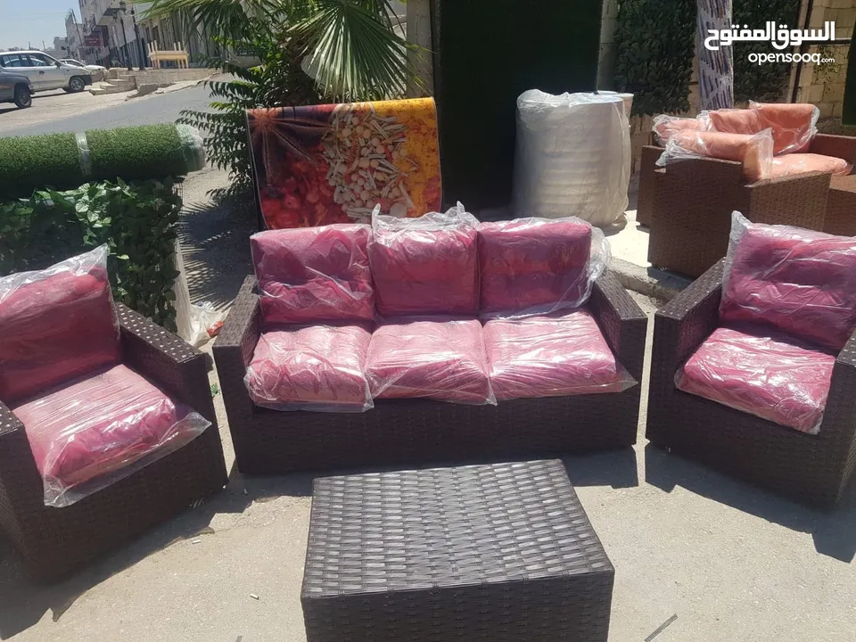 اطقم خارجيه رتان اثاث خارجى بافضل اسعار