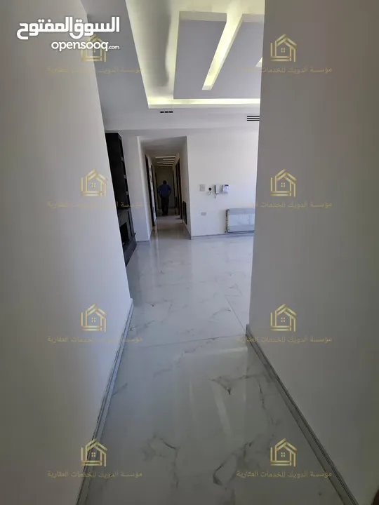 شقة جديدة - لم تسكن - خلدا - 4نوم 2ماستر - ارضية - ترس بإطلالــــه مميزة