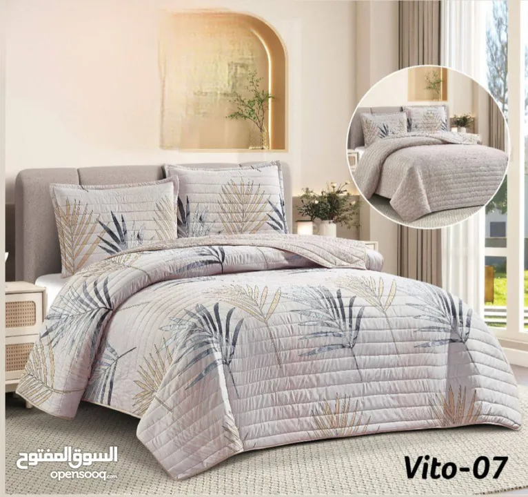 تشكيلة صيف 2025    VITO شرشف غوبلن مزوج مجموعة طقم مكون من 3 قطع: