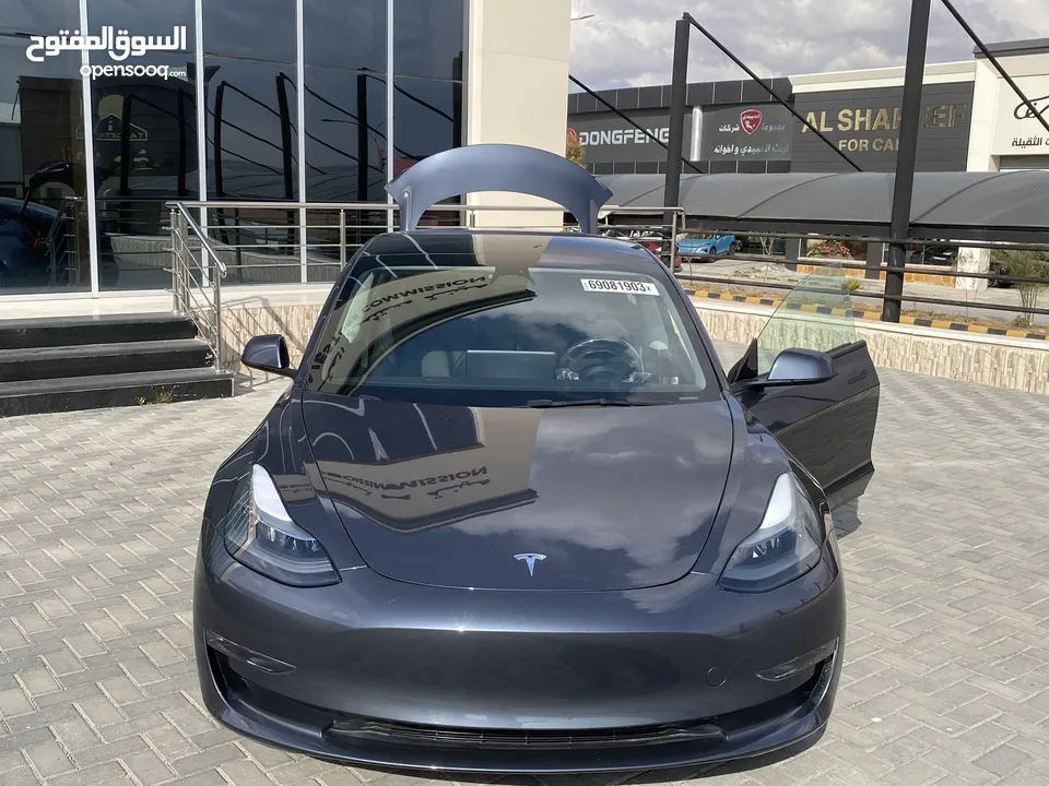Tesla model3 فحص كامل ولاملاحظه اتوسكور اعلا علامه 86‎%‎