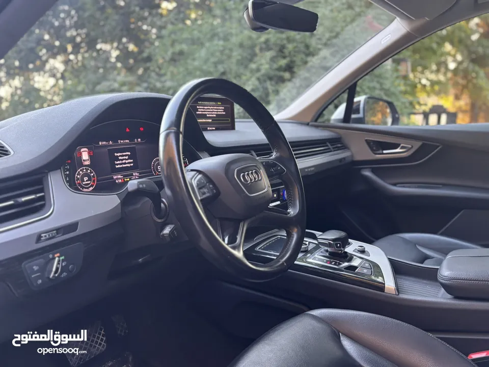 اودي Q7 فحص كامل قطعت 50 الف كم فقط مالك واحد! 7 ركاب