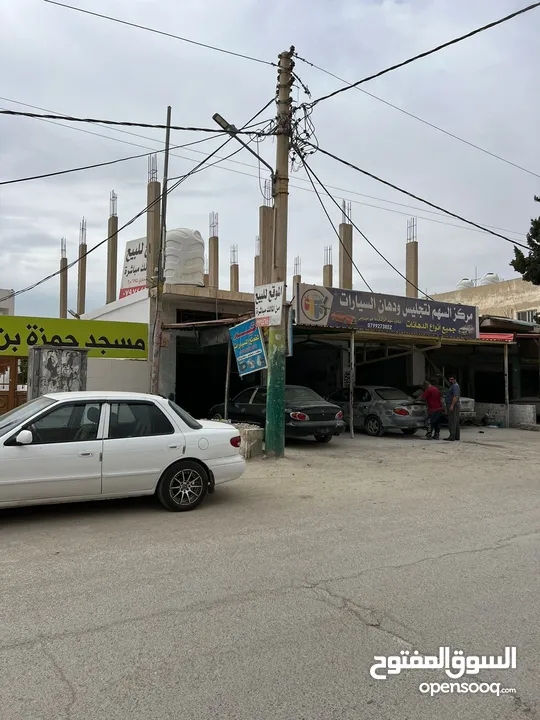 مبنى تجاري للبيع على شارع الرئيسي - الكرك- موته مساحه 675 متر