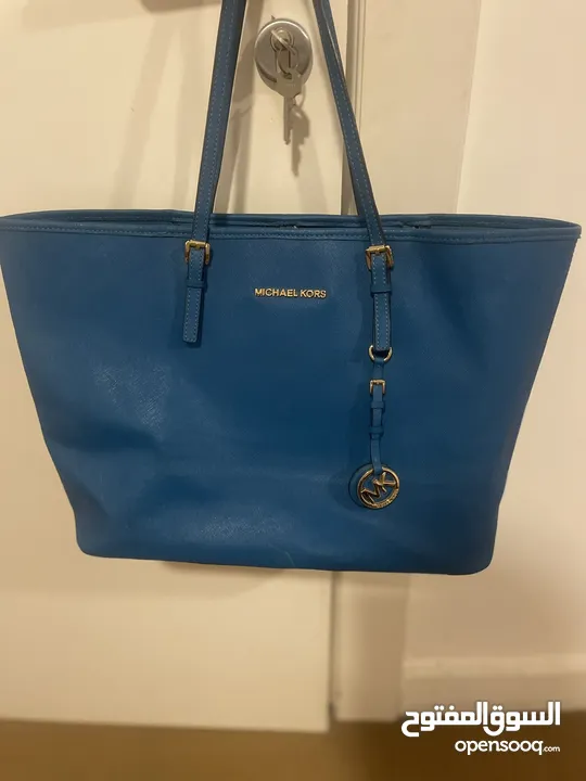 2 original michael kors large tote bags With free original furla wallet