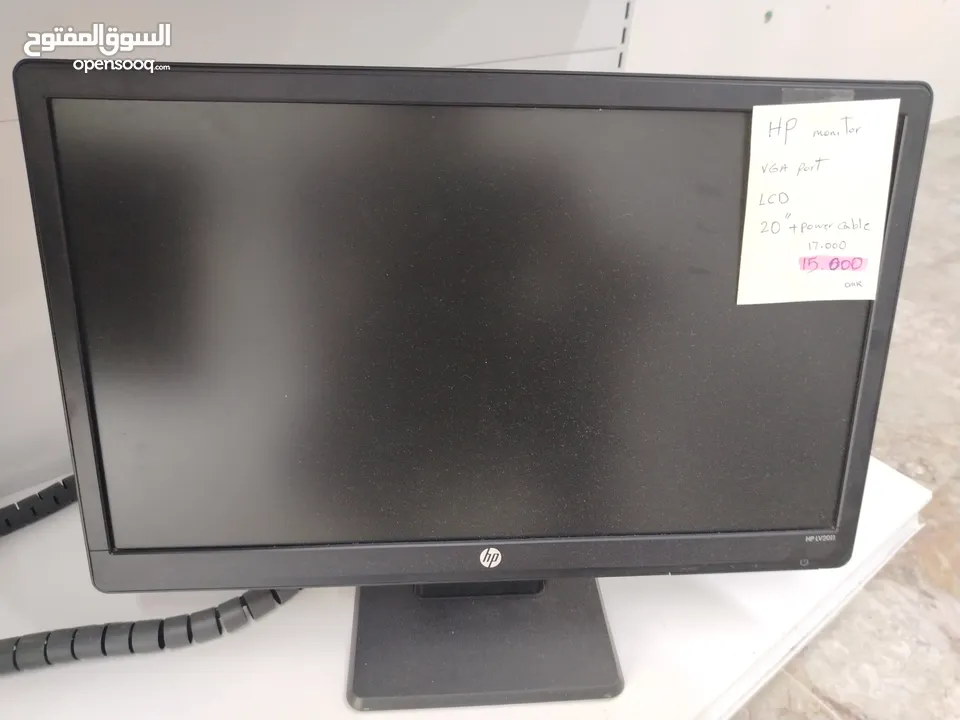 Dell & Hp monitors all size