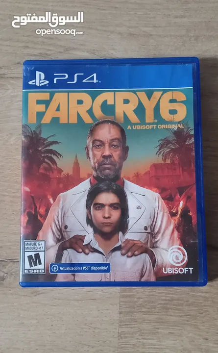 لعبة Far Cry 6 للبيع نسخة PS4 قابلة للترقية لي نسخة PS5