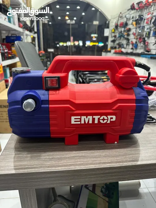 مكينة  غسيل السيارات والسجاد من شركات EMTOP الاصلية قوة ومتانة الصنع