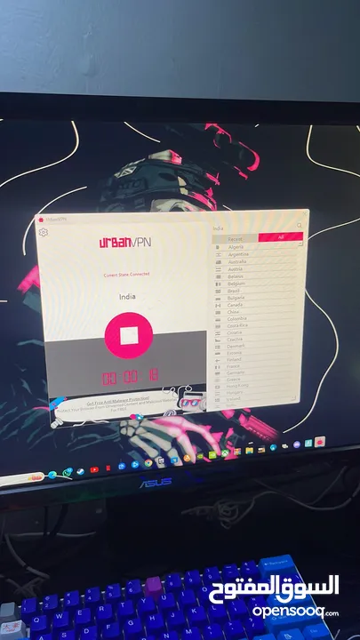 بي سي RTX2080 مع شاشة 144hz