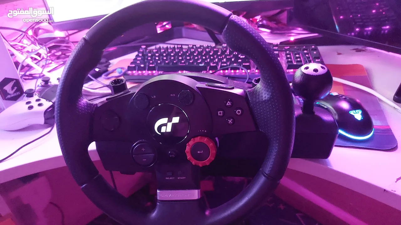 logitech driving force gt steering wheel