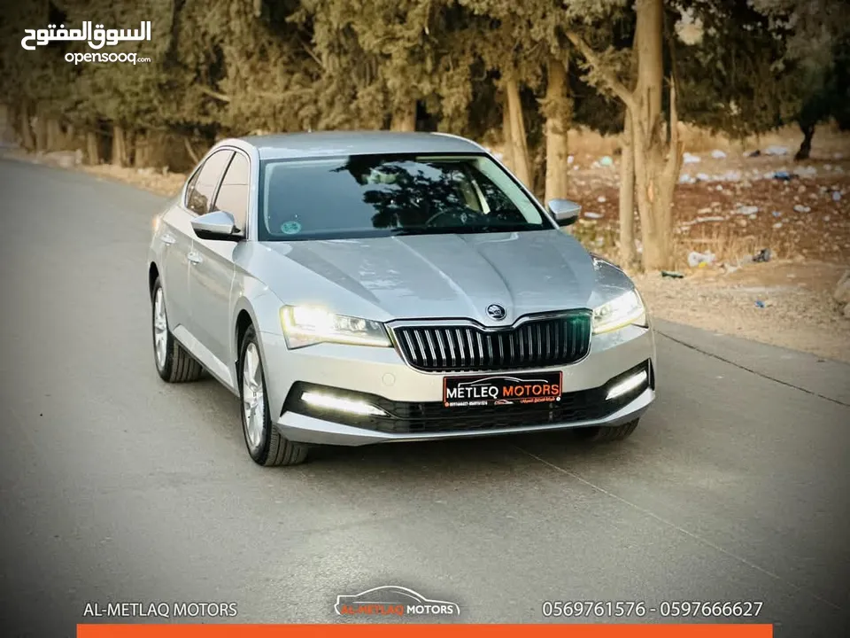 سكودا سوبير ديزل 150حصان ترخيص 2020. رام لله او الخليل