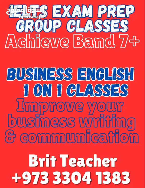 IELTS exam Prep Online with Brit Teacher