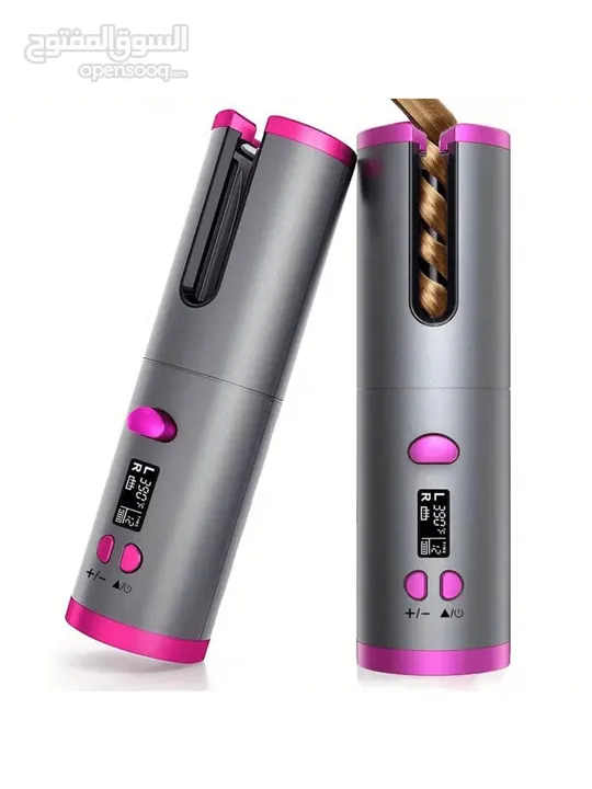 Cordless Hair Curler  مجعد الشعر اللاسلكي