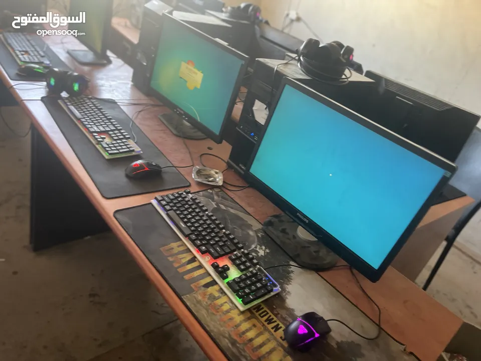 محل كمبيوترات وبلاستيشن جاهز بسعر خيالي