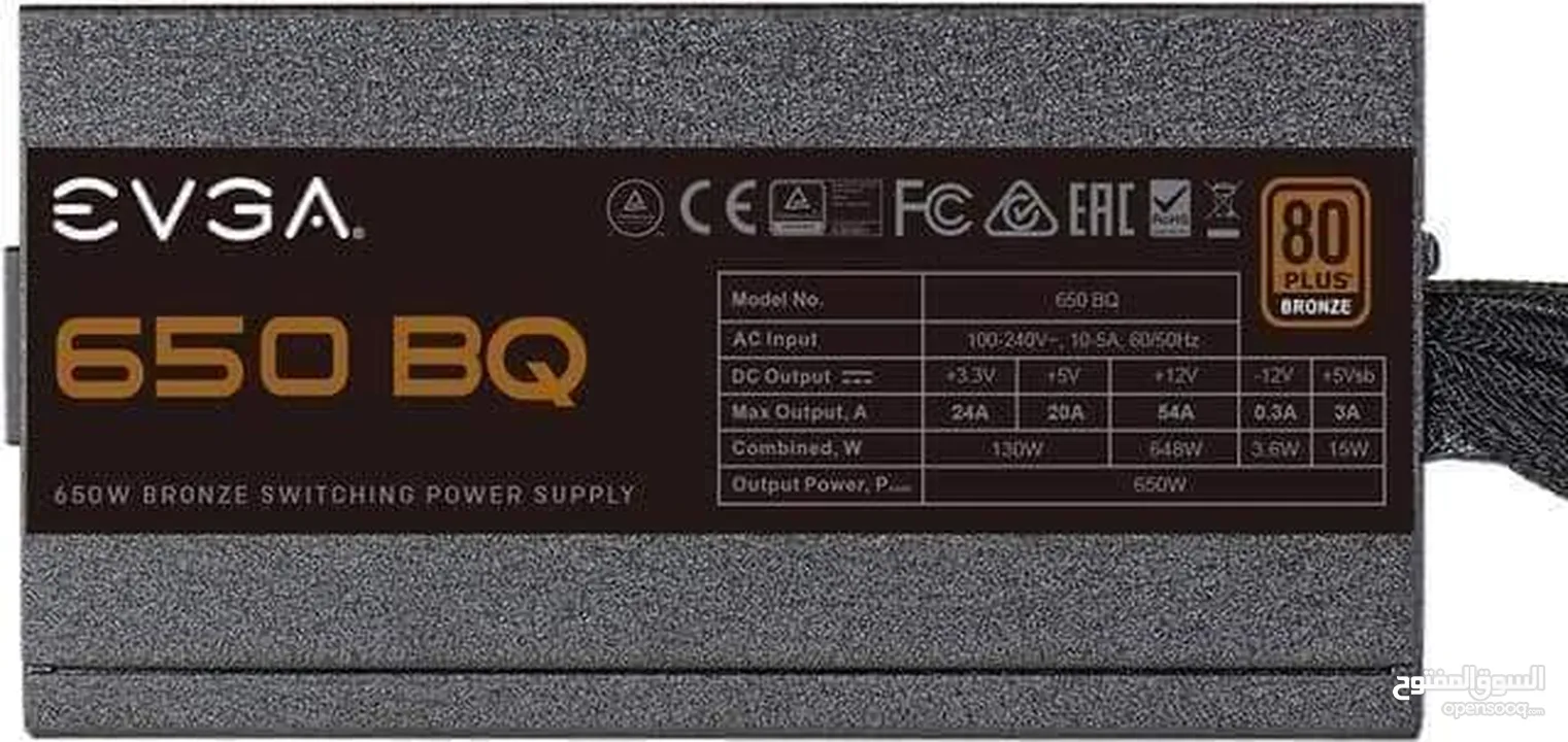 evga 650 BQ power supply