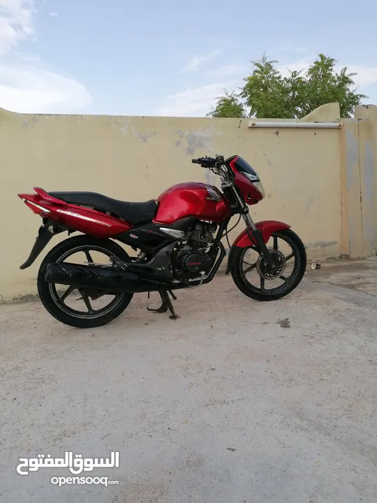 دراج بجاج هوندا 150cc لون احمر