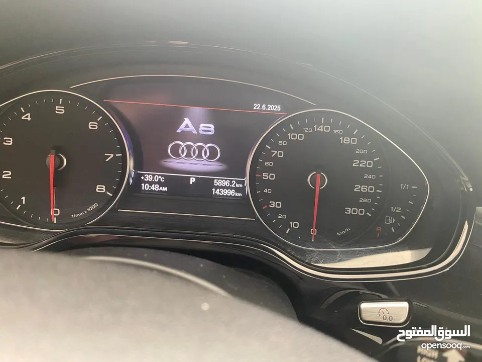 Audi A8 full option 2014 - 6 cylinder