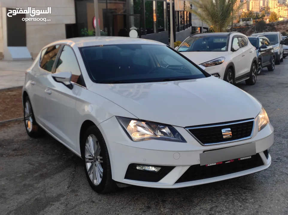سيات ليون اكسلينس محرك1500تربو بنزين اتوماتيك 150حصان عداد اصلي 75الف كم فقططط
