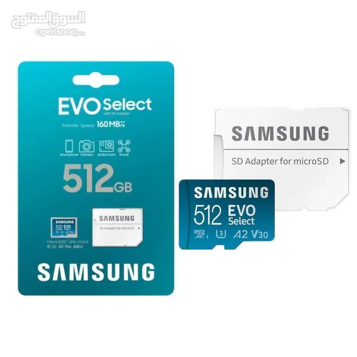 Samsung Evo Select 512GB Micro SD Card