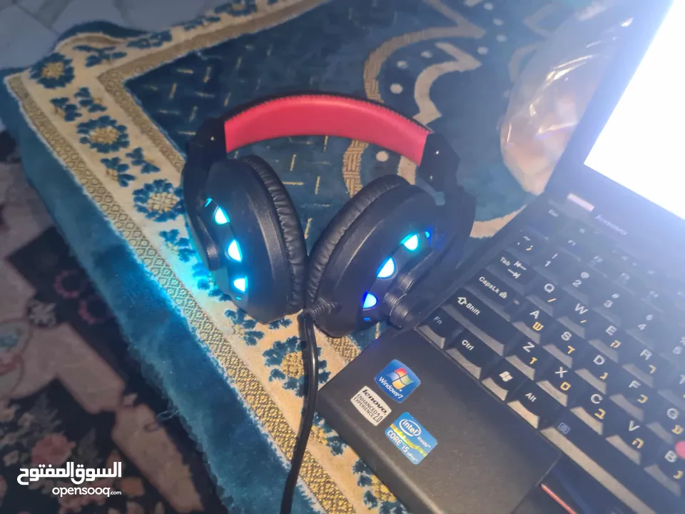 متوفر سماعات جيمنج مستعملات شغالات مئة بالمئة